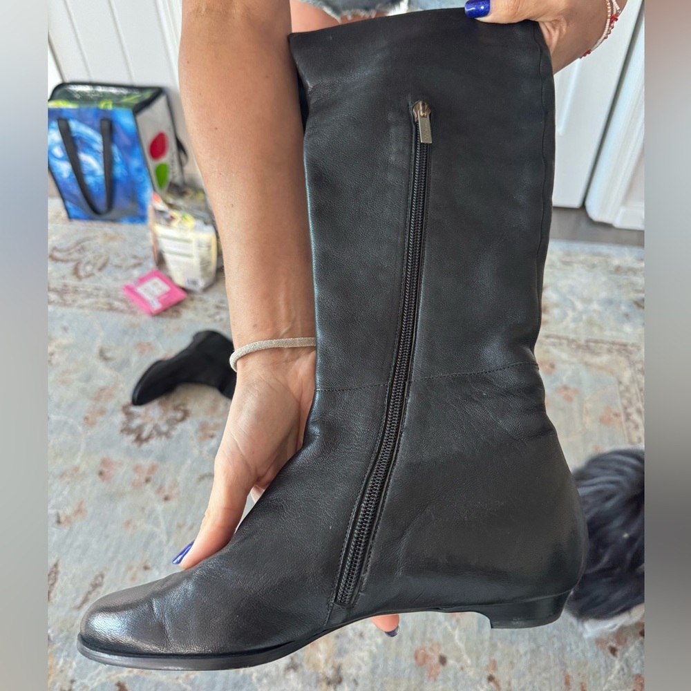 Jimmy Choo Black Over the Knee Boots